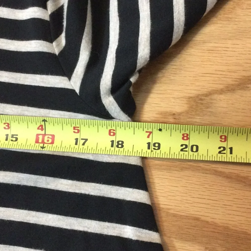 S Puella by Anthropologie black and cream striped dress - Picture 10 of 15